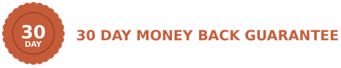 30 day money back guarantee